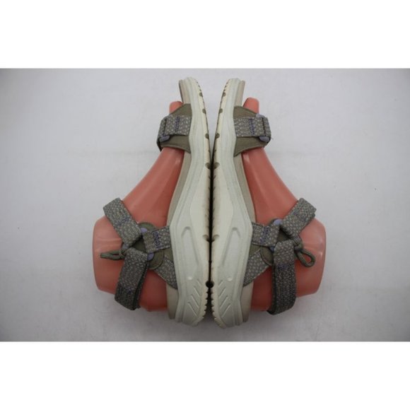 ECCO X-Trinsic Women's Size 37 Sandals Flat Green White Open Toe Outdoor - Picture 6 of 9